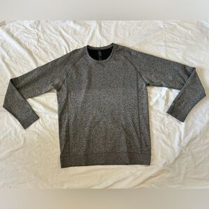 Men’s Lululemon charcoal Gray Long Sleeve Sweater XL